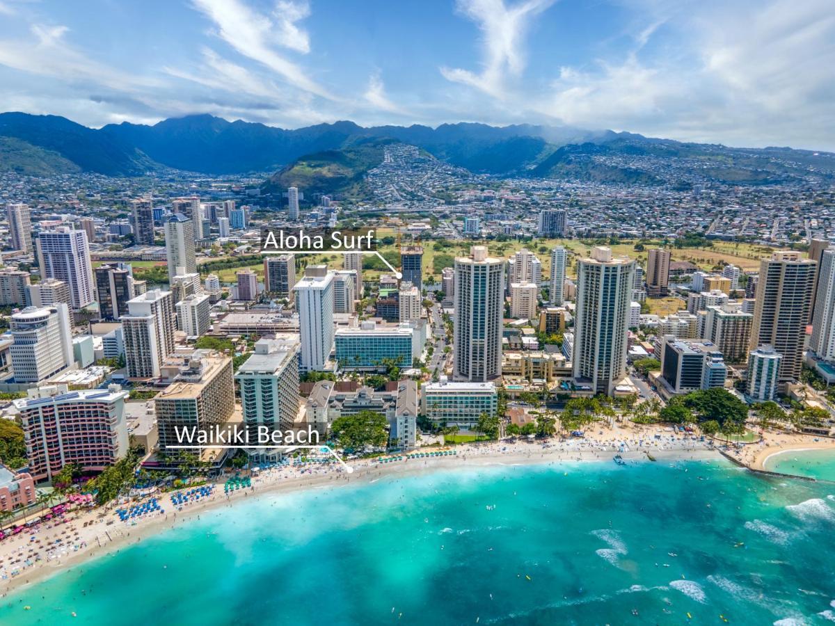 City View Studio With Pool Access In Aloha Surf! Honolulu Esterno foto